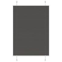 vidaXL Plisuota žaliuze juoda 90x150 cm audinio plotis 89,4 cm