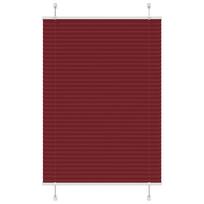 vidaXL Plisuota žaliuze Bordo raudona 100x150 cm Audinio plotis 99,4cm