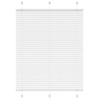 vidaXL plisuota žaliuze balta 105x150 cm audinio plotis 104,4 cm