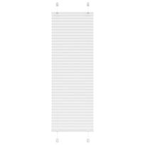 vidaXL plisuota žaliuze balta 50x100 cm audinio plotis 49,4 cm