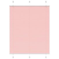 vidaXL Plisuota žaliuzės rožinė 105x150 cm Audinio plotis 104,4 cm