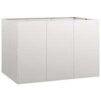 vidaXL Lovelis, 120x80x80cm, nerūdijantis plienas