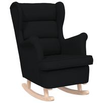 vidaXL Supama kėdė Juoda 74x90x102 cm Audinys