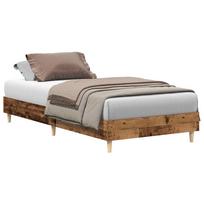 vidaXL Lovos rėmas Be čiužinio 90x190 cm Inžinierinė mediena