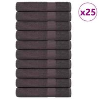 vidaXL Pirties rankšluosčiai, FROGN, 25 vnt., antracito spalvos, 80x200 cm, 360 g/m²