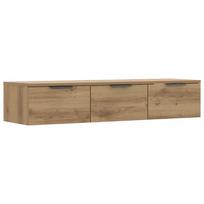 vidaXL Sieninė Spinta Artisan Ąžuolas 102x30x20 cm Inžinerinė mediena