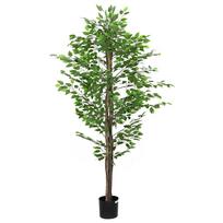 vidaXL Dirbtinis fikuso augalas, žalios spalvos, 200cm, 1260 lapai