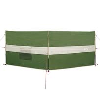 vidaXL Camping Windbreak Green 344x120 cm Atsparus vandeniui