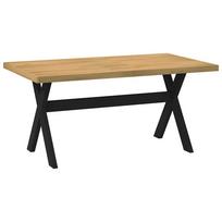 vidaXL valgomojo stalas NOAIN X formos kojos 160x90x75 cm
