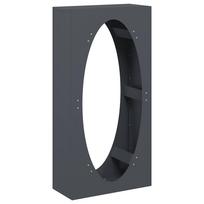 vidaXL Stovas malkoms, 50x23x100 cm, šaltai valcuotas plienas