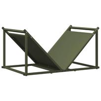 vidaXL Stovas malkoms, 70x43x34,5 cm, šaltai valcuotas plienas