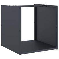 vidaXL Stovas malkoms, 40x40x40 cm, šaltai valcuotas plienas