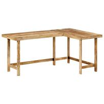 vidaXL Rašomasis stalas 165x110x75 cm Masyvo medžio mango
