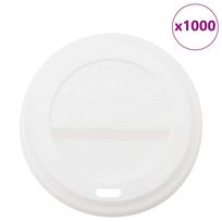 vidaXL Popieriniai kavos puodelių dangteliai, Ø90mm 12oz/16oz 1000vnt.