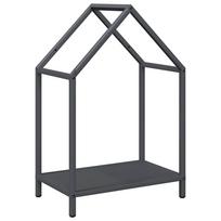vidaXL Malkų lentyna, antracitas, 40x25x60cm, šaltai valcuotas plienas
