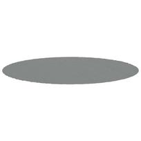 vidaXL Baseino paklotas, pilkas, 458 cm, poliesterio geotekstilė