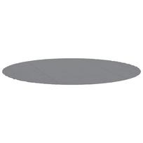 vidaXL Baseino paklotas, pilkas, 306cm, poliesterio geotekstilė
