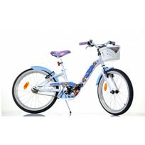 Vaikiškas dviratis, vaikų Dino Bikes Snow Queen, mėlyna sp./balta sp., 20"