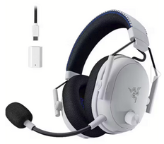 Razer BlackShark V3 Pro for PlayStation Gaming Headset, Over-Ear,Wireless,  White | Razer