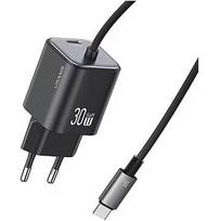 USAMS Charger 30W GaN fast cable included USA001580