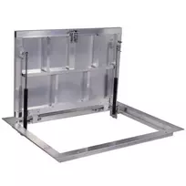 60 × 80P - Grindų liukas po plytele Aliuminis