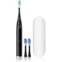 Oclean X Pro 20 Set ultragarsinis dantų šepetėlis +2 pakaitinės galvutės su kelioniniu dėklu Black