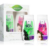 Bione Cosmetics SOS dovanų rinkinys plaukų slinkimui gydyti