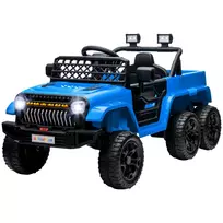 Vaikiškas elektromobilis Aiyaplay 122x62,5x65cm., mėlynos/juodos spalvos 