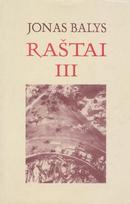Raštai III - Jonas Balys