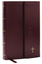 NKJV Compact Paragraph-Style Bible w/ 43,000 Cross References, Burgundy Leatherflex w/ Magnetic Flap, Red Letter, Comfort Print: Holy Bible, New King James Version: Holy Bible, New King James Version - Thomas Nelson