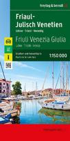 freytag & berndt Straßenkarte Friaul-Julisch Venetien 1:150.000: Straßen- und Freizeitkarte Udine - Triest - Venedig, mit Infos, Top Tips, Innenstadtpläne