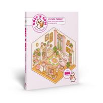 Cute n Cozy Sticker Therapy: Make Your Own Adorable Room Sets! Over 500 Reusable Stickers