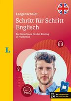 Langenscheidt Schritt für Schritt Englisch: Der Sprachkurs für den Einstieg  in 7 Schritten - mit Scan2Learn-App