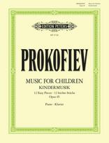 Music for Children: 12 easy pieces for Piano (1935) für Klavier solo op. 65 -Kindermusik-: Klavierauszug