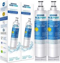 GOLDEN ICEPURE Vandens filtras Whirlpool šaldytuvui, 2 vnt.