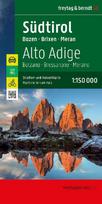 freytag & berndt Straßenkarte Südtirol 1:150.000: Straßen- und Freizeitkarte Bozen - Brixen - Meran, mit Infoguide Top Tips