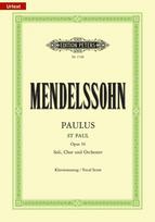 Paulus op. 36: Oratorium / Klavierauszug