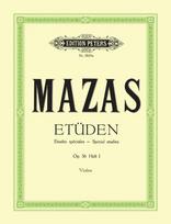 Etüden op. 36 / Etudes spéciales: Band 1, Etüden Nr. 1 - Nr. 30 (für Violine)