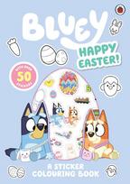 Bluey: Happy Easter!: A Sticker Colouring Book