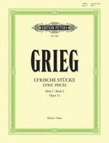 Lyrische Stücke op. 12: Ausgewählte Werke für Klavier, Lyrische Stücke, Heft 1
