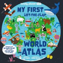 Lonely Planet Kids My First Lift-the-Flap World Atlas: Giant Pull Out Map | Wow Factor Facts & Surprises | Search & Find Games | Beautiful & Engaging Illustrations