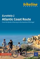 Eurovelo 1 - Atlantic Coast Route: From the fjords of Norway to the beaches of Portugal, 11.150 km, 1:500.000