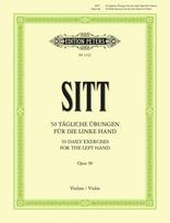 50 tägliche Übungen für Violine op. 98: zur Ausbildung der linken Hand