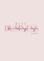 Busy Building My Business Planner