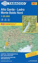 Tabacco Wandern 1 : 25 000 Riva del Garda - Ledro - Monte Baldo Nord