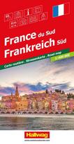 Hallwag Strassenkarte Frankreich Süd 1:600.000: Inkl. Transitpläne, Ortsverzeichnis und Reiseinformationen