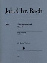 Bach, Johann Christian - Klaviersonaten, Band I op. 5: Instrumentation: Piano solo