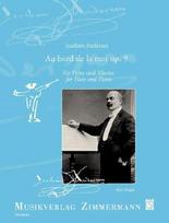 Au bord de la mer op. 9: Morceau de salon. op. 9. Flöte und Klavier.