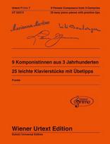 9 Komponistinnen aus 3 Jahrhunderten: 25 leichte Klavierstücke mit Spiel- und Übetipps. Band 7. Klavier.