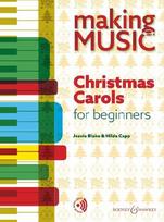 Christmas Carols for Beginners: Klavier solo oder Klavier 4-händig.